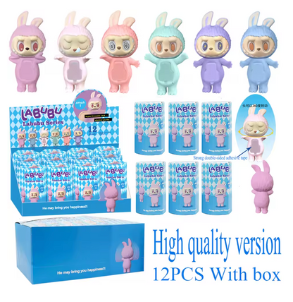 New Labubu Hippers Blind Box Figure Action Figurine Collection Pvc Model
