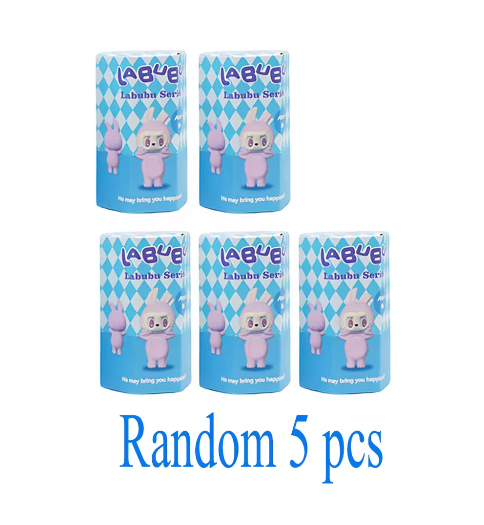 New Labubu Hippers Blind Box Figure Action Figurine Collection Pvc Model