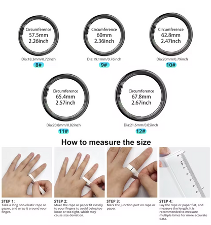 Smart Ring – All in One Health Tracker 2025
